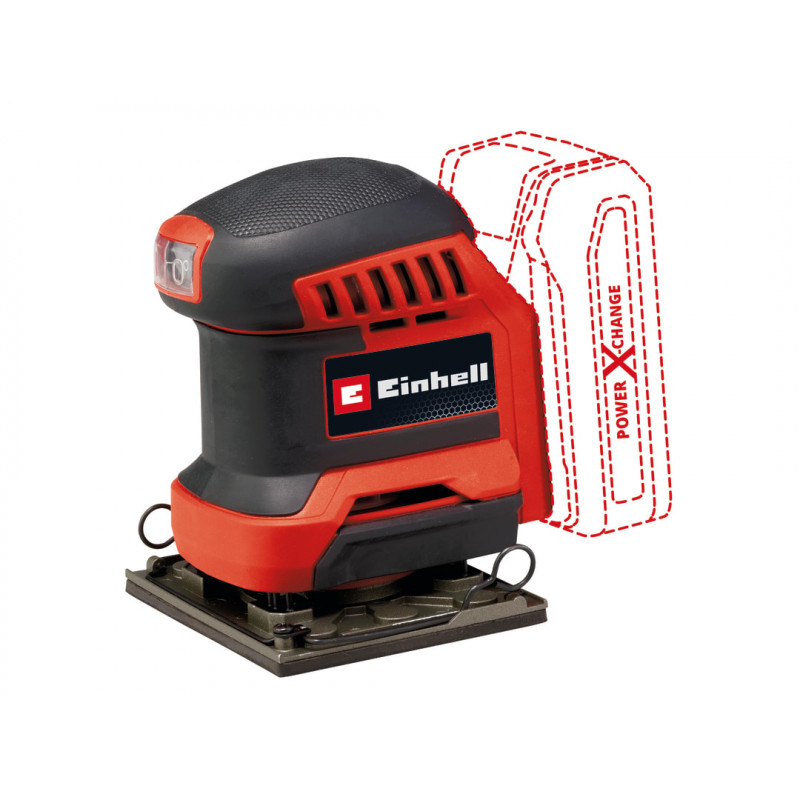 TE-OS 18/113 Li-Solo Power X-Change Palm Sander 18V Bare Unit TE-OS 18/113 Li-Solo Power X-Change Palm Sander 18V Bare Unit