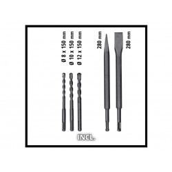 TE-RH 32 4F Kit Rotary Hammer 1250W 240V