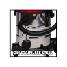 TE-VC 36/25 Li S-Solo Wet/Dry Vacuum Cleaner 36V (2 x 18V) Bare Unit
