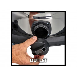 TE-VC 36/25 Li S-Solo Wet/Dry Vacuum Cleaner 36V (2 x 18V) Bare Unit