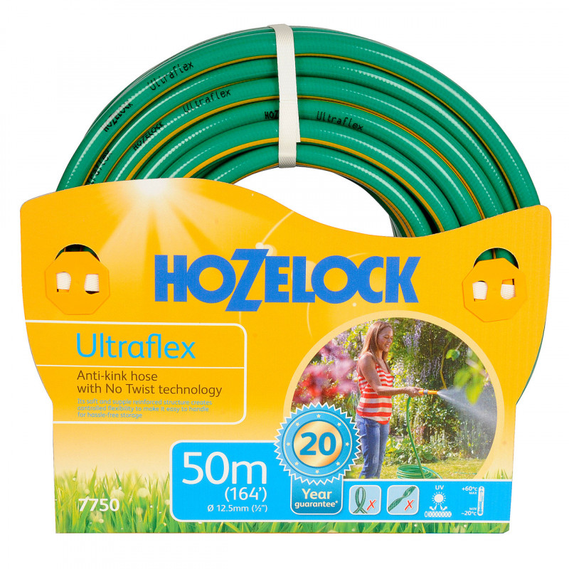 Hozelock 7750 Ultraflex Hose 12.5mm × 50 Metres Hozelock 7750 Ultraflex Hose 12.5mm × 50 Metres
