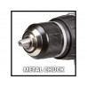 TP-CD 18/60 Li-i BL Power X-Change Combi Drill 18V 2 x 4.0Ah Li-ion