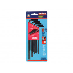 REK10213 Imperial Long Handle Hex L-Key Set, 13 Piece