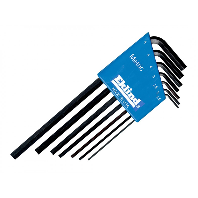 REK10507 Metric Long Handle Hex L-Key Set, 7 Piece REK10507 Metric Long Handle Hex L-Key Set, 7 Piece