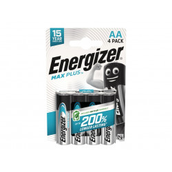 MAX PLUS™ AA Alkaline Batteries (Pack 4)