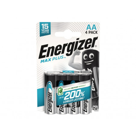 MAX PLUS™ AA Alkaline Batteries (Pack 4)
