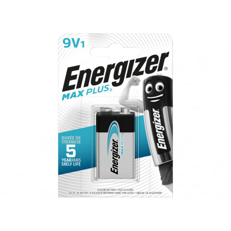 MAX PLUS™ 9V Alkaline Battery (Pack 1)