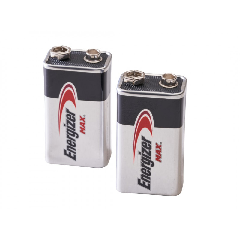 Max® 9V Batteries (Pack 2) Max® 9V Batteries (Pack 2)