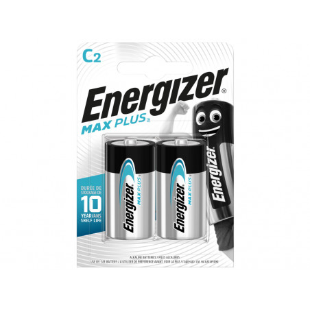 MAX PLUS™ C Alkaline Batteries (Pack 2)