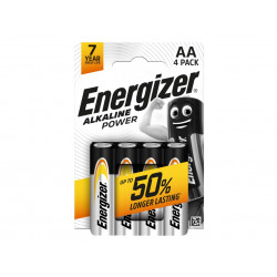 AA Cell Alkaline Power Batteries (Pack 4)