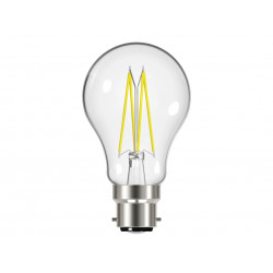 LED BC (B22) GLS Filament Non-Dimmable Bulb, Warm White 470 lm 4W