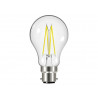 LED BC (B22) GLS Filament Non-Dimmable Bulb, Warm White 470 lm 4W