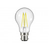 LED BC (B22) GLS Filament Non-Dimmable Bulb, Warm White 806 lm 6.7W