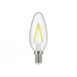 LED SES (E14) Candle Filament Non-Dimmable Bulb, Warm White 470 lm 4W
