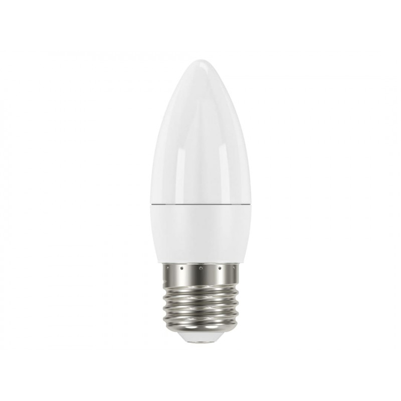 LED ES (E27) Opal Candle Non-Dimmable Bulb, Daylight 470 lm 5.2W LED ES (E27) Opal Candle Non-Dimmable Bulb, Daylight 470 lm 5.2W