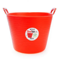 XTrade X0900102 Red Flexi-Tub 25L