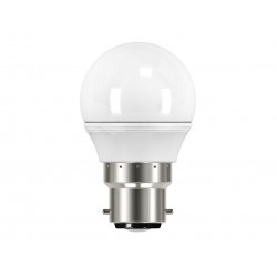 LED BC (B22) Opal Golf Non-Dimmable Bulb, Warm White 470 lm 5.2W