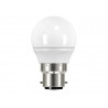 LED BC (B22) Opal Golf Non-Dimmable Bulb, Warm White 470 lm 5.2W