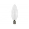 LED SES (E14) Opal Candle Non-Dimmable Bulb, Warm White 470 lm 4.2W