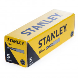 Stanley 3-68-729 Magnetic Bit Holder 1/4in × 75mm (Pack of 5)