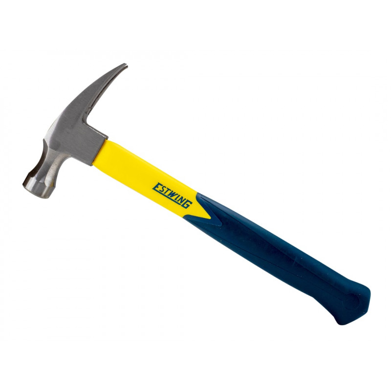 Surestrike Straight Claw Hammer, Fibreglass Shaft 570g (20oz) Surestrike Straight Claw Hammer, Fibreglass Shaft 570g (20oz)