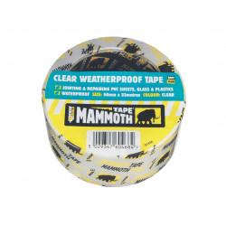 Weatherproof Tape 50mm x 10m Clear