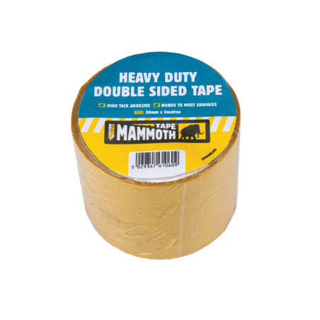 Heavy-Duty Double-Sided Tape 50mm x 5m