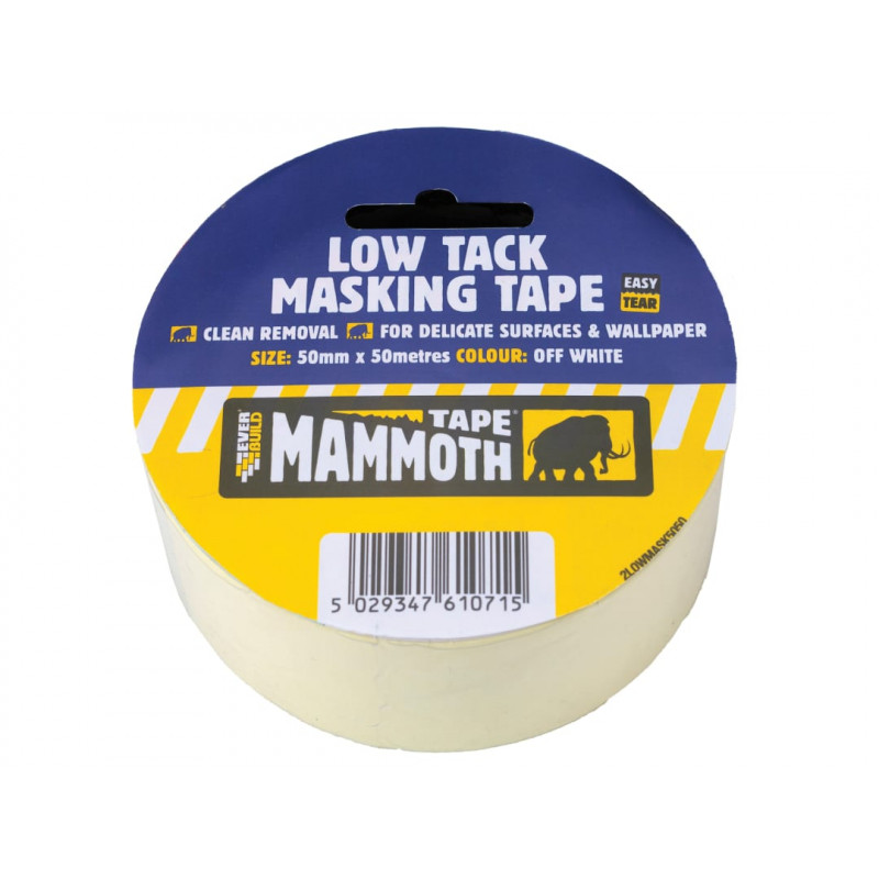 Low Tack Masking Tape 25mm x 25m