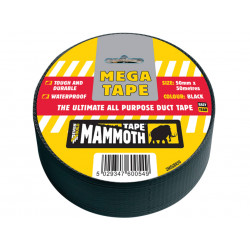 Mega All Purpose Tape 50mm Black