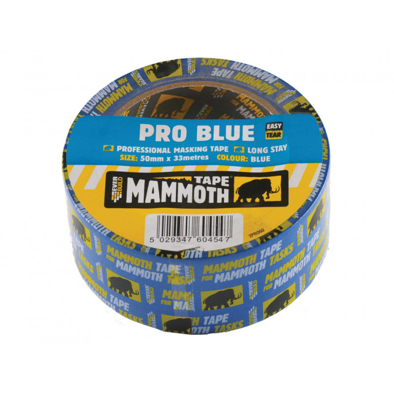 Pro Blue Masking Tape 50mm x 33m Pro Blue Masking Tape 50mm x 33m