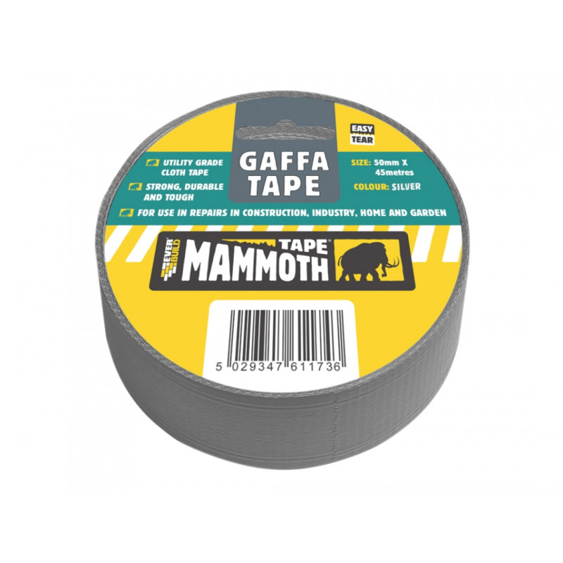 Gaffa Tape 50mm x 45m Silver Gaffa Tape 50mm x 45m Silver