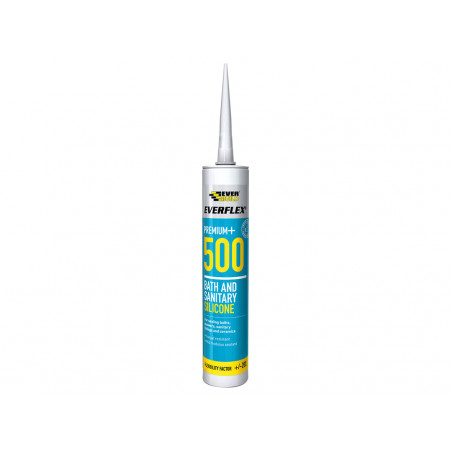 500 Bath & Sanitary Silicone Sealant Ivory 290ml