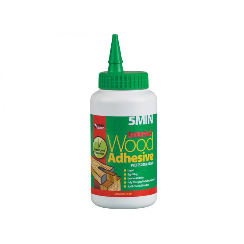 Lumberjack 5min Polyurethane Wood Adhesive Liquid 750g Lumberjack 5min Polyurethane Wood Adhesive Liquid 750g