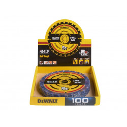Dewalt DT10400 ELITE Second Fix (DT10624-QZ) Saw Blade 165 × 20mm × 24T (Pack of 10)