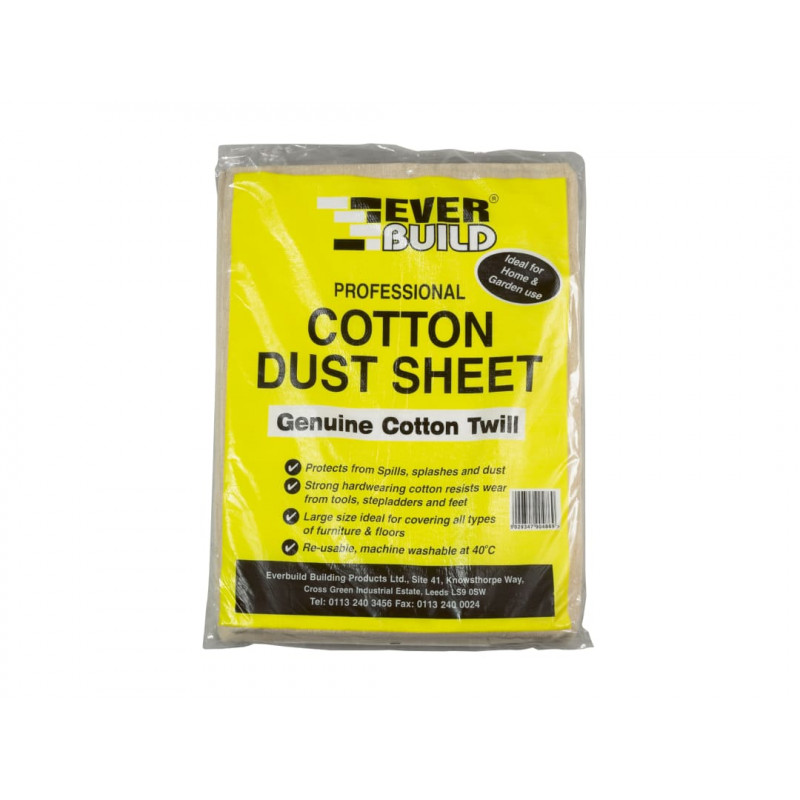 Cotton Dust Sheet 3.6 x 2.7m Cotton Dust Sheet 3.6 x 2.7m