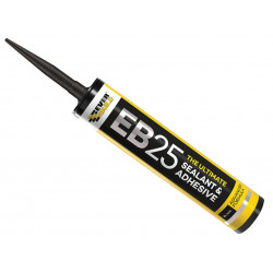 EB25 Hybrid Sealant Adhesive Black 300ml