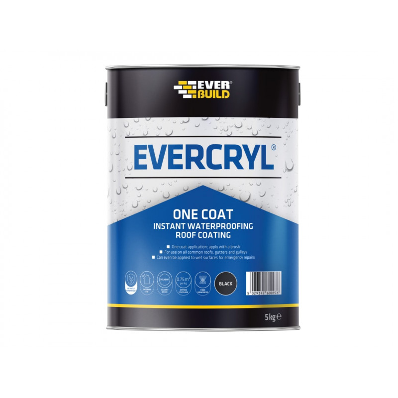 EVERCRYL® One Coat Black 5kg EVERCRYL® One Coat Black 5kg
