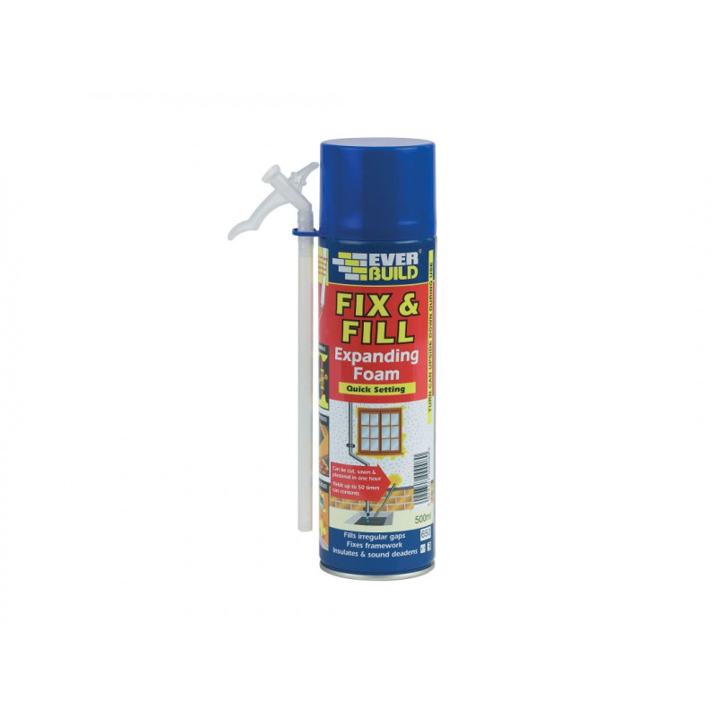 Fix & Fill Expanding Foam 500ml Fix & Fill Expanding Foam 500ml