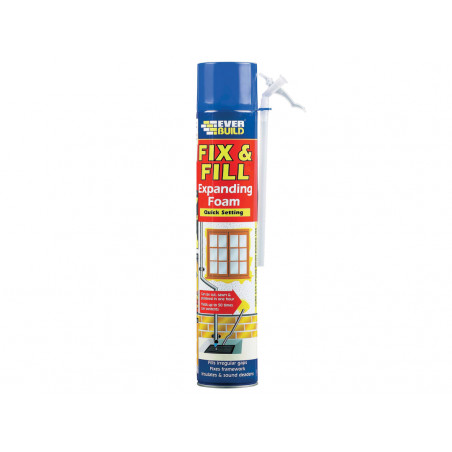 Fix & Fill Expanding Foam Filler 750ml