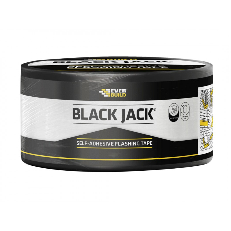 Black Jack® Flashing Tape, Trade 100mm x 10m Black Jack® Flashing Tape, Trade 100mm x 10m