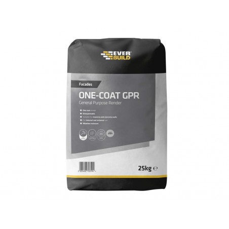 One-Coat General Purpose Render Grey 25kg