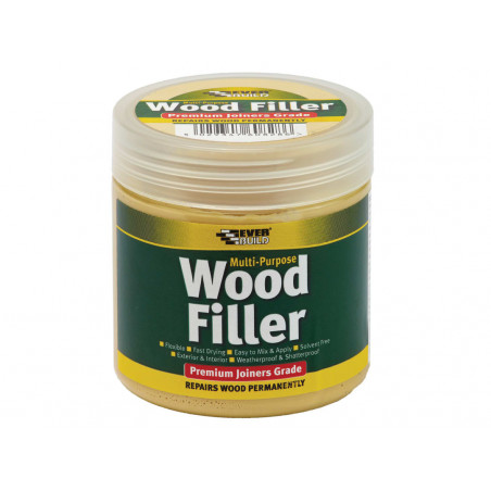 Multipurpose Premium Joiners Grade Wood Filler Dark Oak 250ml
