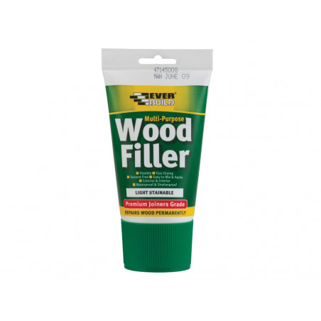 Multipurpose Premium Joiners Grade Wood Filler Light Stainable 100ml