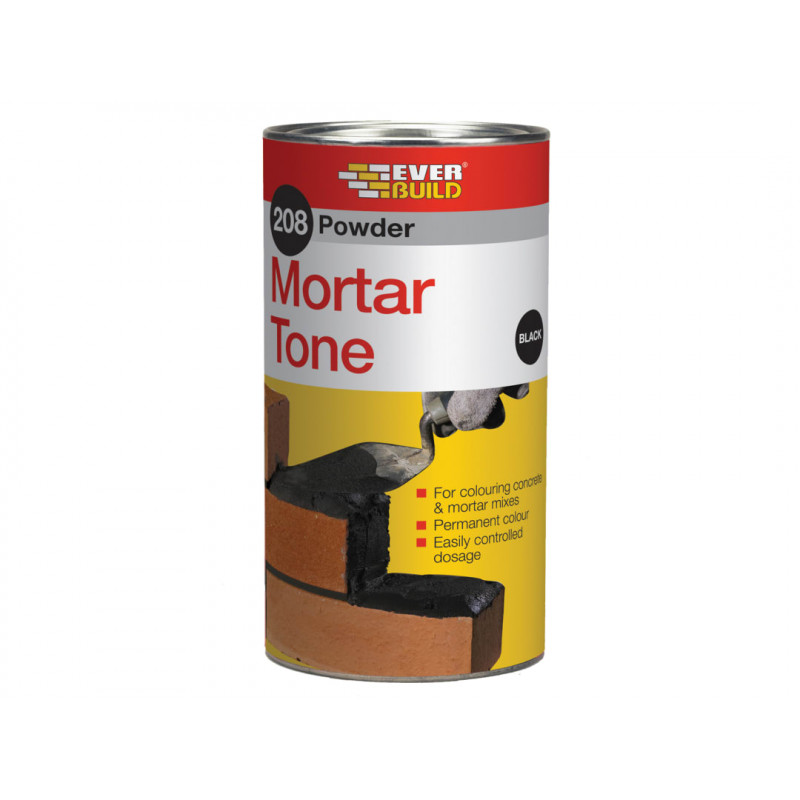 208 Powder Mortar Tone Black 1kg 208 Powder Mortar Tone Black 1kg