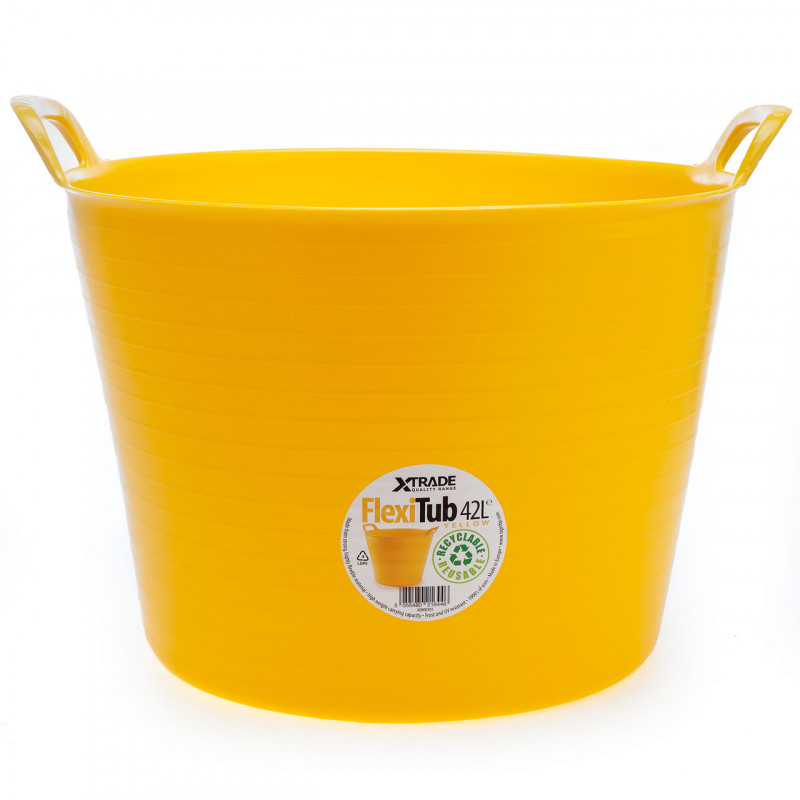 XTrade X0900101 Yellow Flexi-Tub 42L XTrade X0900101 Yellow Flexi-Tub 42L