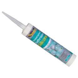 Showerproof Bathroom Silicone White 280ml