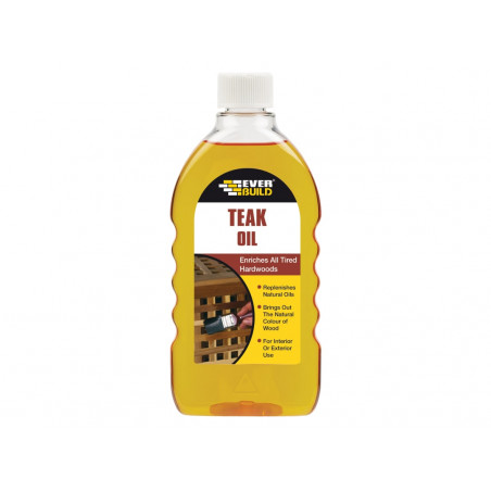 Rustins TEAK500 Teak Oil 500ml