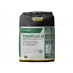711 TileSet Flexiplus Tile Adhesive White 20kg