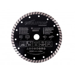 Diamond Blade, Segmented Rim 185 x 20mm