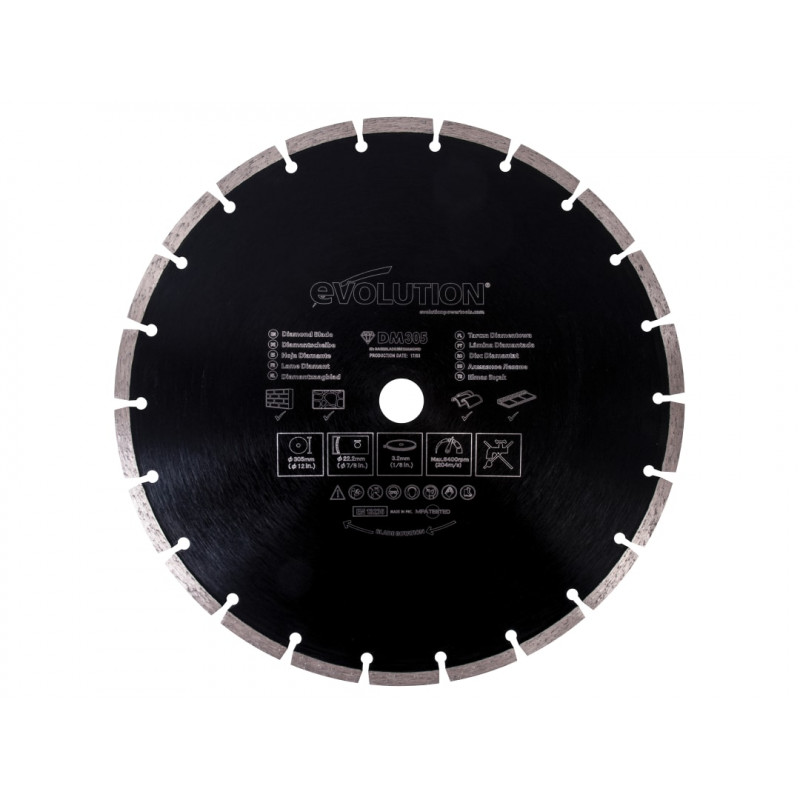 RAGE® Diamond Blade, Segmented Rim 305 x 22.2mm